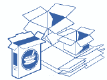 cardboard boxes
