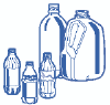 plastic bottles